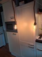 Stoere Touwlamp - Eyecatcher voor je Interieur!, Huis en Inrichting, Lampen | Hanglampen, Overige materialen, 50 tot 75 cm, Ophalen of Verzenden