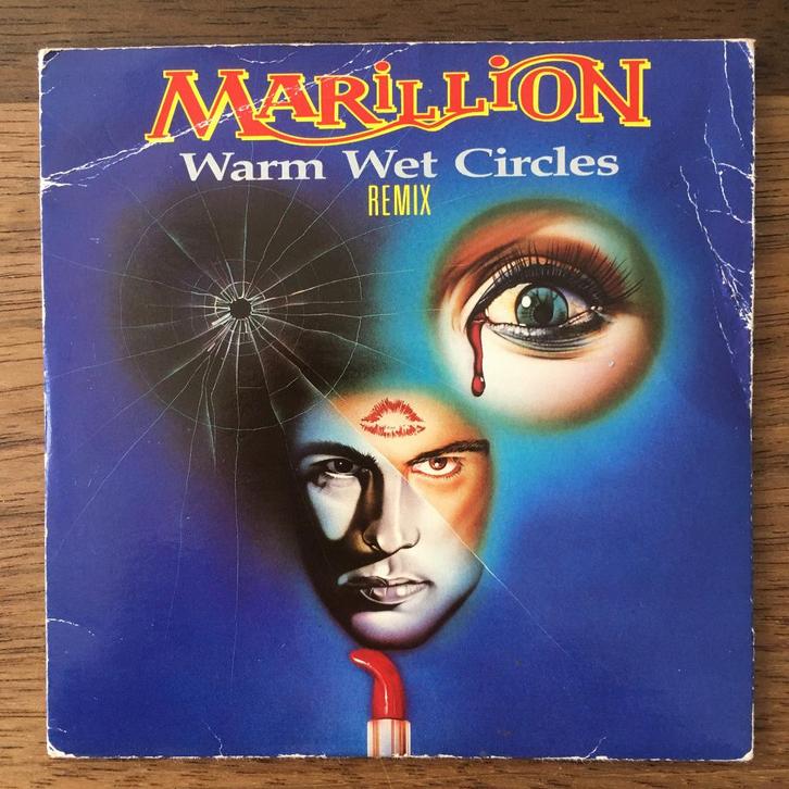 Cd Single Marillion Warm Wet Circles Remix CDMARIL8 ( Fish ), Cd's en Dvd's, Cd Singles, Gebruikt, Rock en Metal, 1 single, Maxi-single