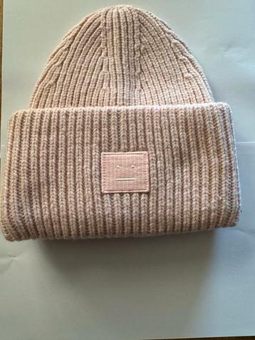 Acne Studios Muts Lichtroze - Zo Goed Als Nieuw beschikbaar voor biedingen