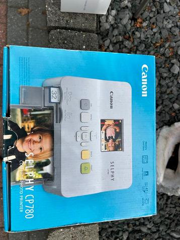 Canon Selphy CP780 Fotoprinter + Cartridge & Papier beschikbaar voor biedingen
