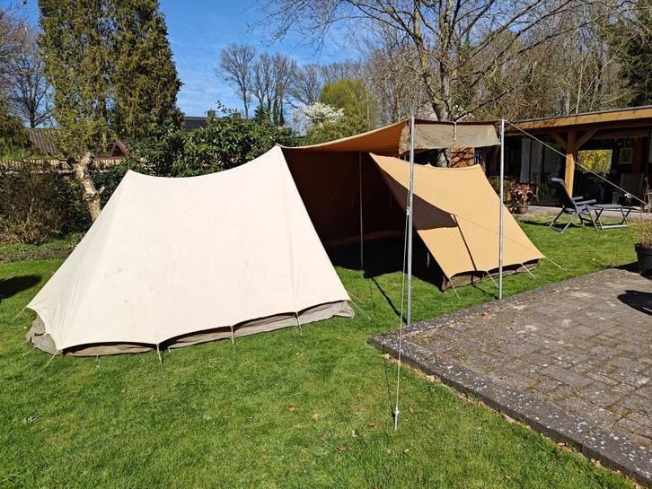 Erdman&Smit Krokodil, Caravans en Kamperen, Tenten, tot en met 4, Gebruikt, Ophalen