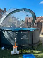 Complete Exit zwembad 360x122 met koepel, Tuin en Terras, Zwembaden, Ophalen of Verzenden, Zo goed als nieuw, 200 tot 400 cm, Rechthoekig