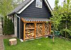 Houthok houtopslag houtberging 3m vanaf €375,00!, Tuin en Terras, Haardhout, Minder dan 3 m³, Ophalen