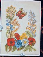 Borduurpakket zomerbloemen compleet, Hobby en Vrije tijd, Ophalen of Verzenden, Nieuw, Borduurpakket