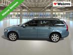 Volvo V50 2.4i Summum Keurig onderhouden inclusief btw met g, Auto's, Gebruikt, Navigatiesysteem, 700 kg, Blauw