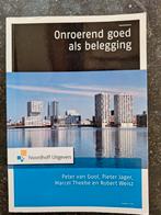 Marcel Theebe - Onroerend goed als belegging, Ophalen of Verzenden, Zo goed als nieuw, Marcel Theebe; Robert Weisz; Peter van Gool; Pieter Jager