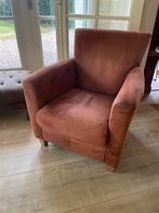 Maxfurn lederen fauteuil, Ophalen, Zo goed als nieuw, 75 tot 100 cm