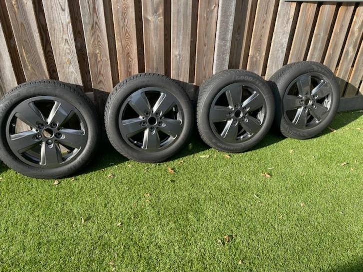 velgen met winterbanden, Auto-onderdelen, Banden en Velgen, Banden en Velgen, Winterbanden, 16 inch, 195 mm, Personenwagen, Gebruikt
