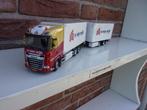 Tekno  Daf  XG  met  wipkar  van  E.  van  Wijk., Hobby en Vrije tijd, Modelauto's | 1:50, Ophalen of Verzenden, Nieuw, Bus of Vrachtwagen