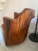 Boomstam Stoel - Eyecatcher Interieur, Ophalen, Gebruikt, Bruin, Eén