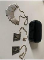 3 kettinkjes/hanger: farao, nefertite en halssieraad Pr/STUK, Ophalen of Verzenden, Zo goed als nieuw, Zilver, Overige materialen