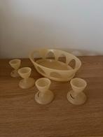 Bodum Broodmand & Eierdopjes Set, Ophalen of Verzenden, Gebruikt, Kunststof, Los bestek