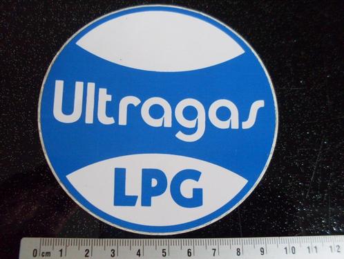 sticker Ultragas LPG logo, Verzamelen, Stickers, Zo goed als nieuw, Merk, Verzenden