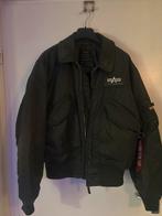 ALPHA INDUSTRIES Leger Groene Bomberjack - Maat L, Kleding | Heren, Jassen | Zomer, Ophalen of Verzenden, Zo goed als nieuw, Maat 52/54 (L)