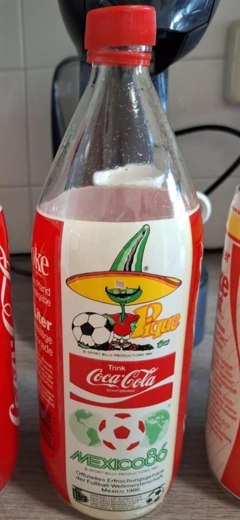 Gezocht: Coca-Cola flesjes van Mexico 86, Verzamelen, Ophalen of Verzenden, Overige typen