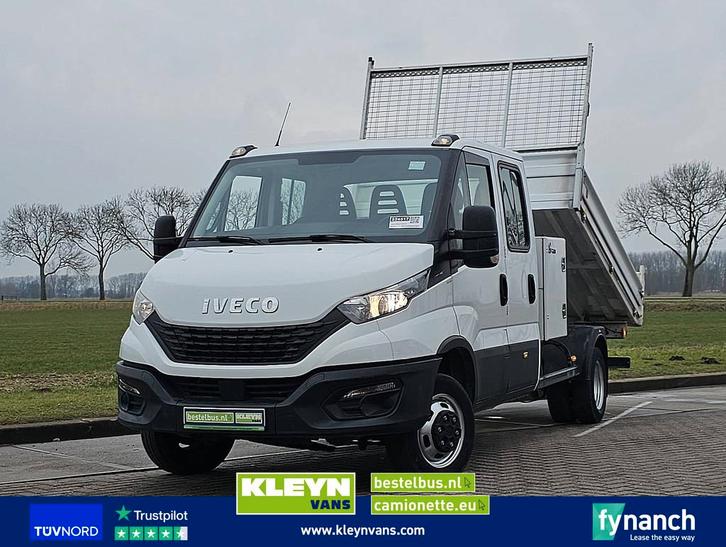 IVECO DAILY 35C16 dub.cab kipper 3.0lt, Auto's, Bestelauto's, Bedrijf, Te koop, ABS, Airconditioning, Bluetooth, Centrale vergrendeling