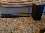LG Soundbar met draadloze subwoofer, Ophalen of Verzenden, Met externe subwoofer, Zo goed als nieuw