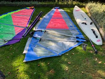 Surfset Highfly superfun complete set met 2 zeilen beschikbaar voor biedingen