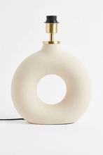 Ringvormig lampvoet H&M home tafellamp donut, Ophalen, Zo goed als nieuw, Minder dan 50 cm