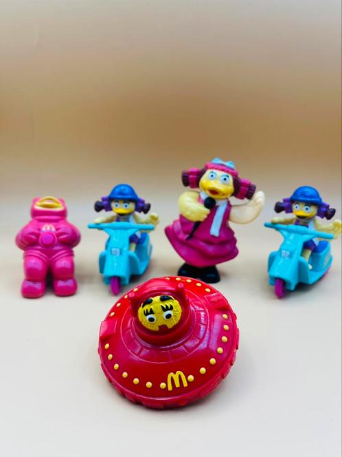 Vintage Macdonalds happy meal speeltjes uit 1992, Verzamelen, Poppetjes en Figuurtjes, Gebruikt, Ophalen of Verzenden