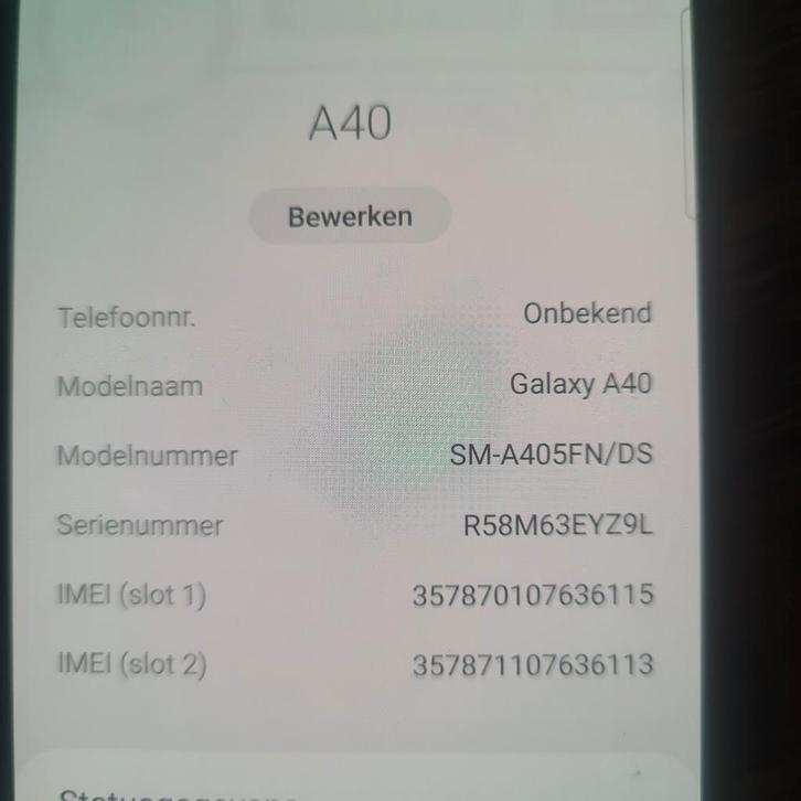 Samsung Galaxy A40 - Goedkoop!, Telecommunicatie, Mobiele telefoons | Samsung, Gebruikt, Galaxy A, 64 GB, Zonder abonnement, Zonder simlock