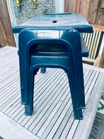 Twee eenvoudige krukjes, Ophalen, Gebruikt, Kunststof