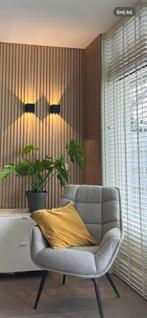 Mooie fauteuil Loods 5 zgan grijs gemêleerd, Huis en Inrichting, Fauteuils, Ophalen, Zo goed als nieuw