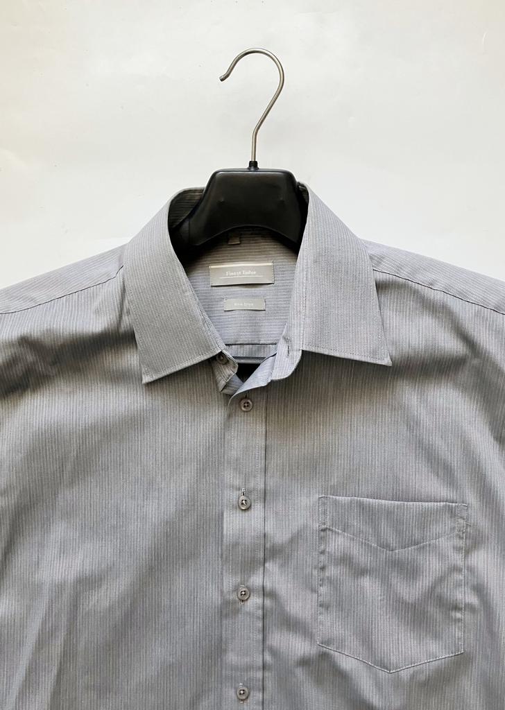 Finest Tailor | Strijkvrij katoenen overhemd (maat L/41-42), Kleding | Heren, Overhemden, Ophalen of Verzenden, Zo goed als nieuw