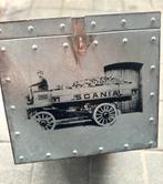 Industriële metalen kist Scania ~ opbergbox., Ophalen, 50 tot 100 cm, Zo goed als nieuw, Metaal