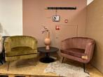 Velvet fauteuil - velours fauteuil - fluwelen fauteuil, Ophalen, Nieuw, 75 tot 100 cm, Stof