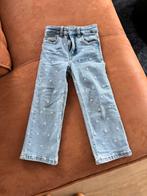 Leuke flared spijkerbroek maat 104, Kinderen en Baby's, Kinderkleding | Maat 104, Ophalen, Zo goed als nieuw, Meisje, Broek