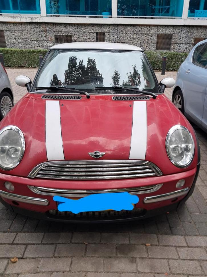 Mini 1.6 16V Cooper 2001 Rood, Auto's, Mini, Particulier, Overige modellen, Airbags, Airconditioning, Bluetooth, Elektrische ramen