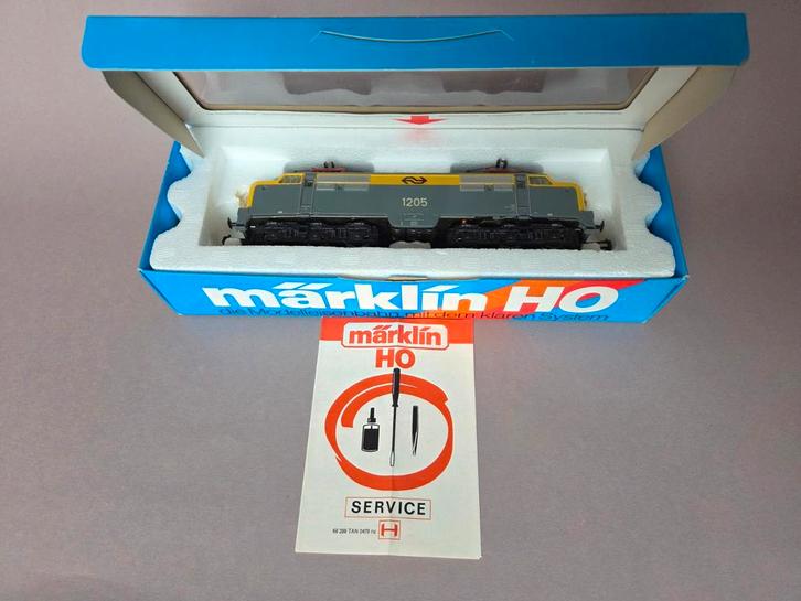 Märklin 3055.6 NS 1205 met OVP  !!In zeer goede staat!!, Hobby en Vrije tijd, Modeltreinen | H0, Zo goed als nieuw, Locomotief