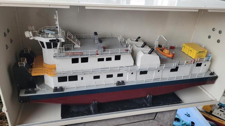 Duwboot Cantagallo 96x26 cm.  Inruil sleepboot mogelijk, Hobby en Vrije tijd, Modelbouw | Boten en Schepen, Gebruikt, Ophalen