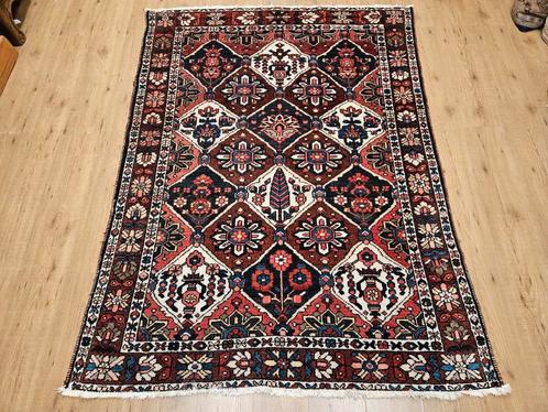 Vintage handgeknoopt perzisch tapijt bakhtiar 205x154, Huis en Inrichting, Stoffering | Tapijten en Kleden, Gebruikt, 150 tot 200 cm