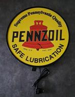 Pennzoil wand decoratie reclame verlichting lamp USA kado, Verzamelen, Merken en Reclamevoorwerpen, Lichtbak of (neon) lamp, USA Lampen