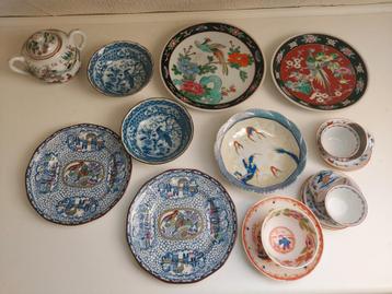 Partijtje chinees, japans etc vintage porselein beschikbaar voor biedingen