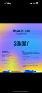 Mysteryland kaartje zondag 90,00, Eén persoon
