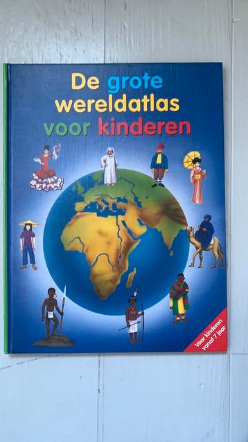 GROTE WERELDATLAS VOOR KINDEREN beschikbaar voor biedingen