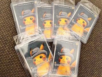 Pikachu van Gogh geseald 5 stuks beschikbaar voor biedingen