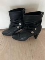 JIMMY CHOO Zwarte enkellaarsjes met hak, Jimmy choo, Zwart, Lage of Enkellaarzen, Ophalen of Verzenden