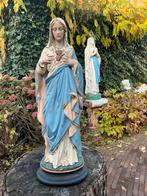 Antiek Mariabeeld ❤️ Maria Heilig Hart, Antiek en Kunst, Ophalen of Verzenden