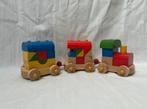 Houten trein van Goki - bijna compleet, Kinderen en Baby's, Speelgoed | Houten speelgoed, Ophalen of Verzenden, Gebruikt, Duw- of Trekspeelgoed