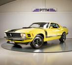 1970 Ford Mustang Boss 302 4-Speed, Lederen bekleding, Achterwielaandrijving, 5000 cc, Zwart