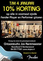 KORTING Fender Gitaren, Ophalen of Verzenden, Nieuw, Solid body, Fender