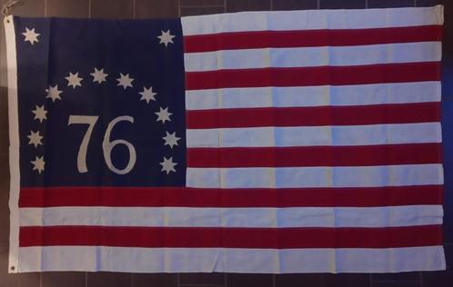 Amerikaanse vlag - vintage, Diversen, Vlaggen en Wimpels, Zo goed als nieuw, Ophalen of Verzenden