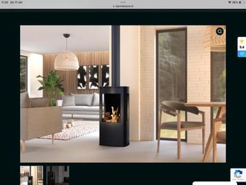 Gaskachel zwart merk Dru beschikbaar voor biedingen