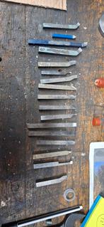 17 stuks draaibank beiteltje voor Hobbymat/ Emco e.a., Ophalen of Verzenden, Metaaldraaibank