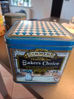 Vintage Simmers Koektrommel, Verzamelen, Blikken, Ophalen of Verzenden, Gebruikt