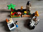LEGO DUPLO 4971 dierentuin met verzorgers, Kinderen en Baby's, Speelgoed | Duplo en Lego, Ophalen of Verzenden, Gebruikt, Complete set